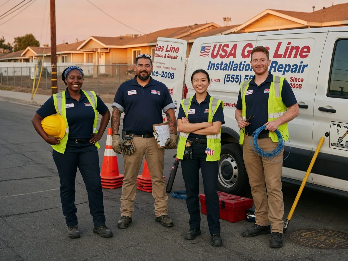 Gas Line Installation company in Hiltons, VA